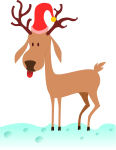Cartoon Reindeer
